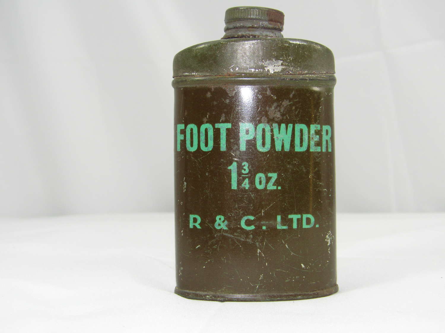 WW2 British Soldiers foot powder