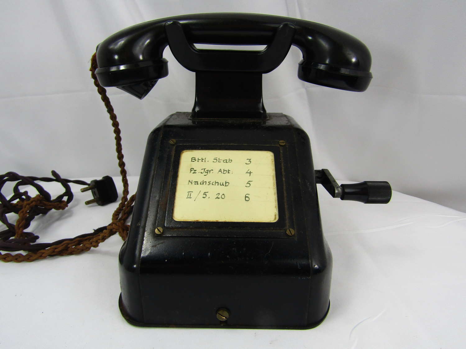 WW2 German H.Q.Telephone