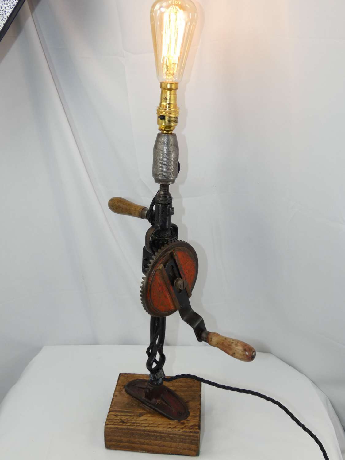 Vintage Drill Lamp