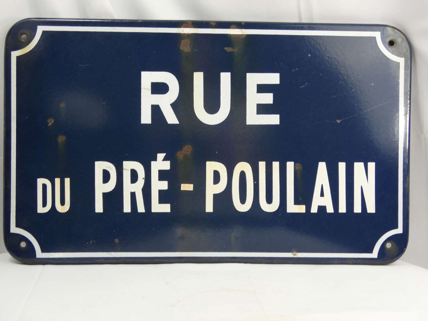 Vintage French Street Sign