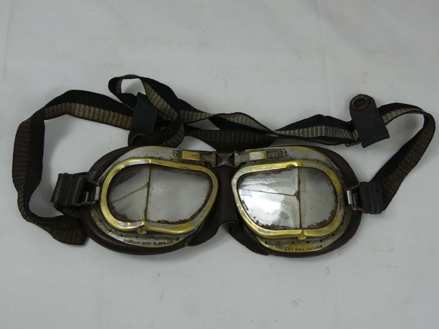 WW2 British R.A.F. MK8 Pilots Goggles