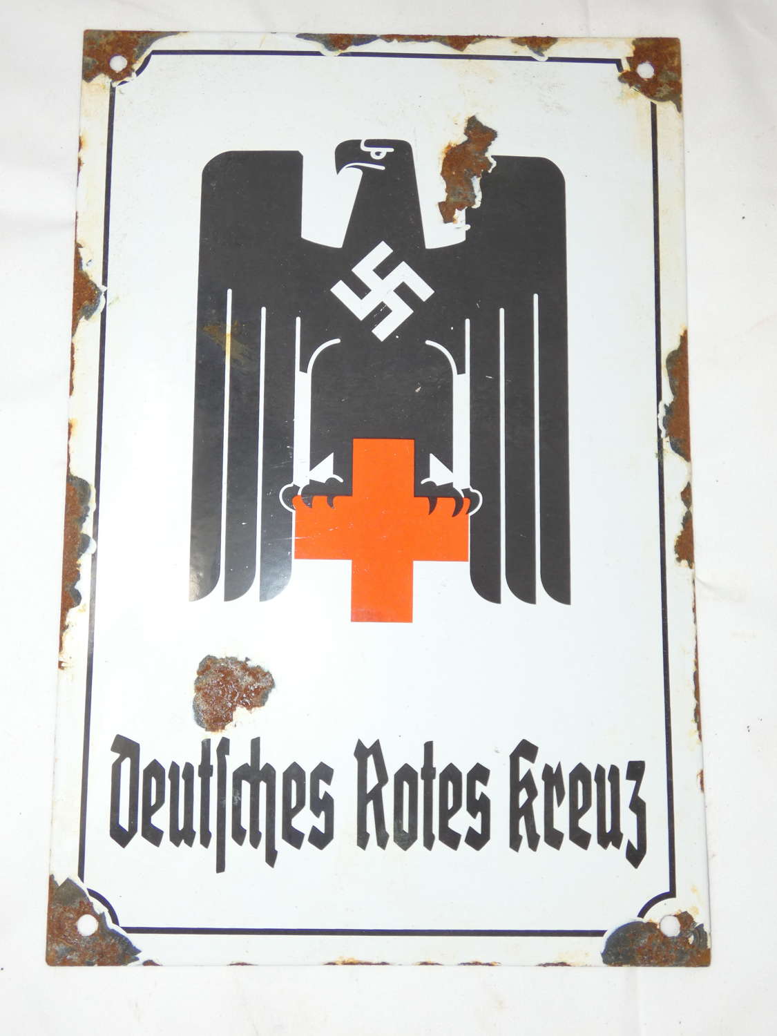 WW2 German Red Cross Building Sign