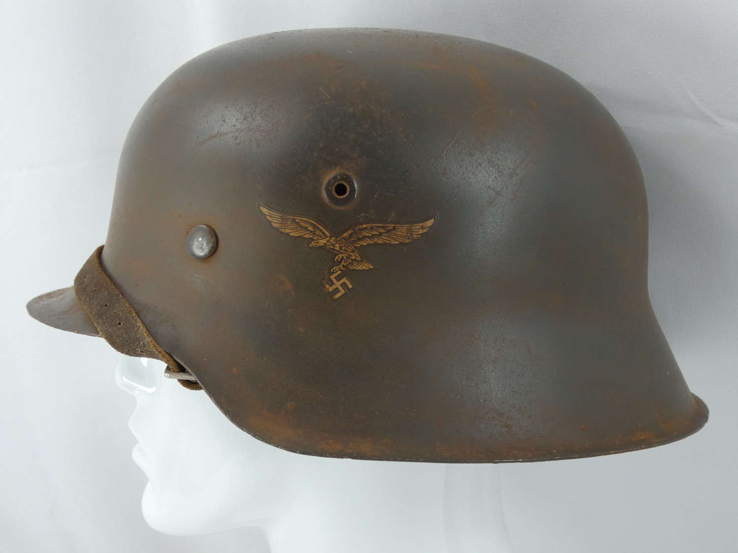 WW2 German Restored M42 Luftwaffe helmet