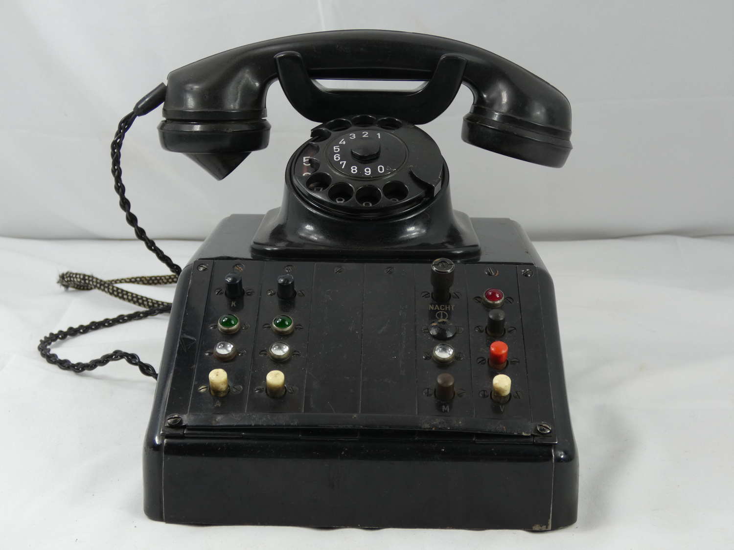 WW2 German Siemens Large Desk Telephone With Switchboard