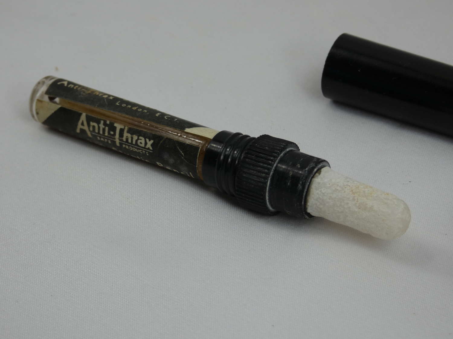 WW2 British Shaving Anti-Thrax Iodine And Styptic Pencil