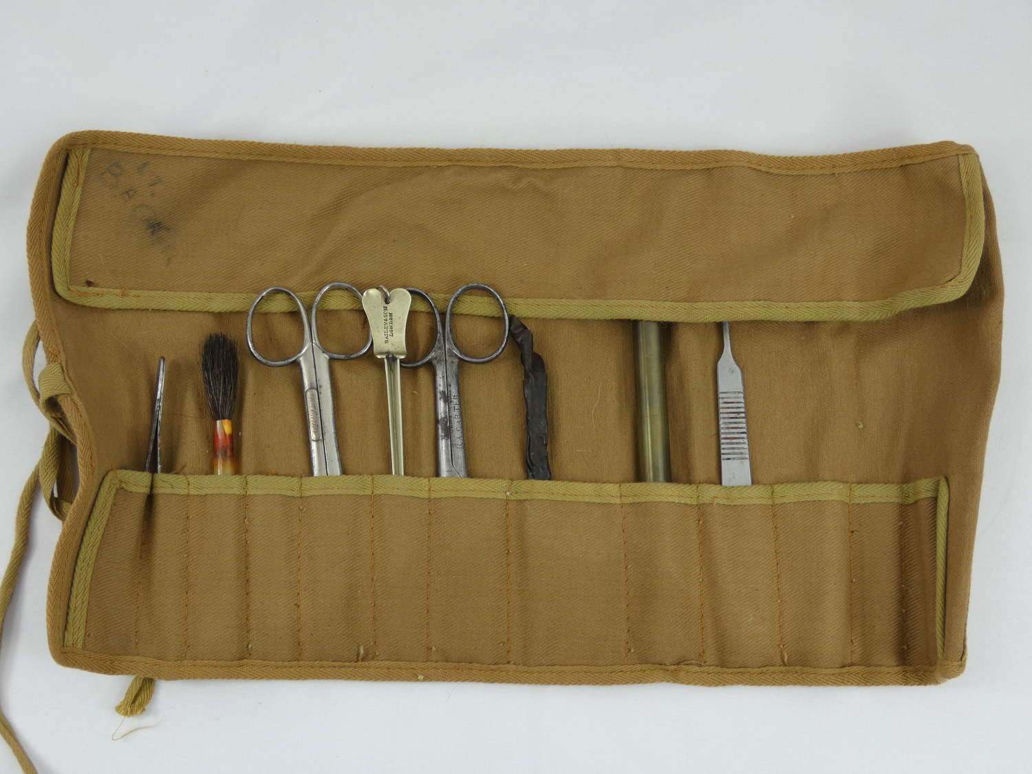 WW2 British Medical Officers Instruments Roll