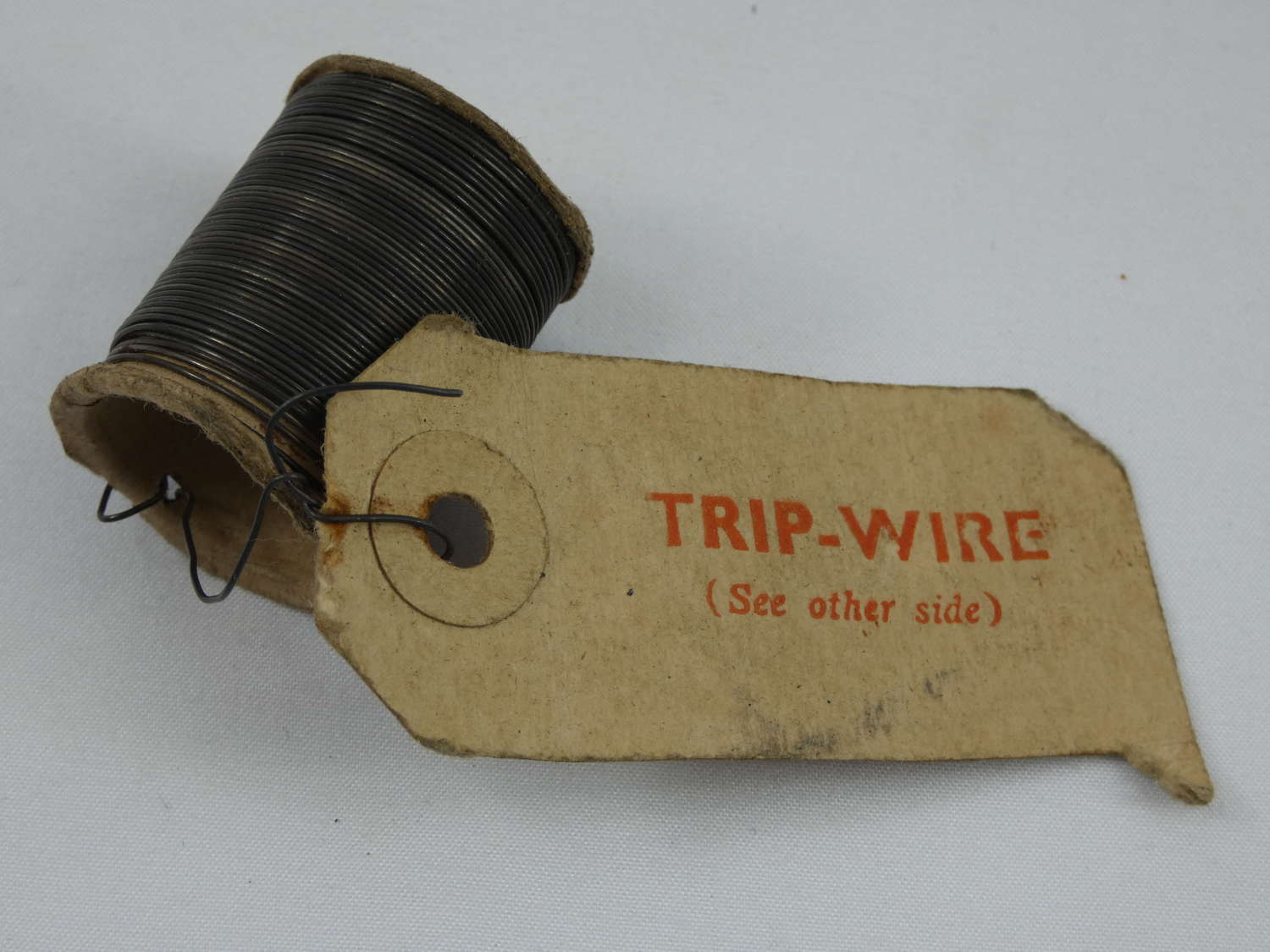 WW2 British Army And OSS SOE Issue Detonator Trip Wire