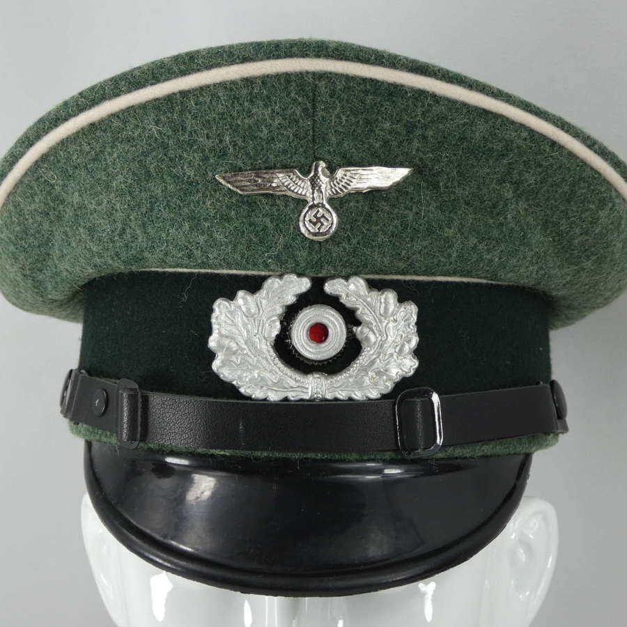 Replica WW2 German Army Heer / Nco Visor Cap