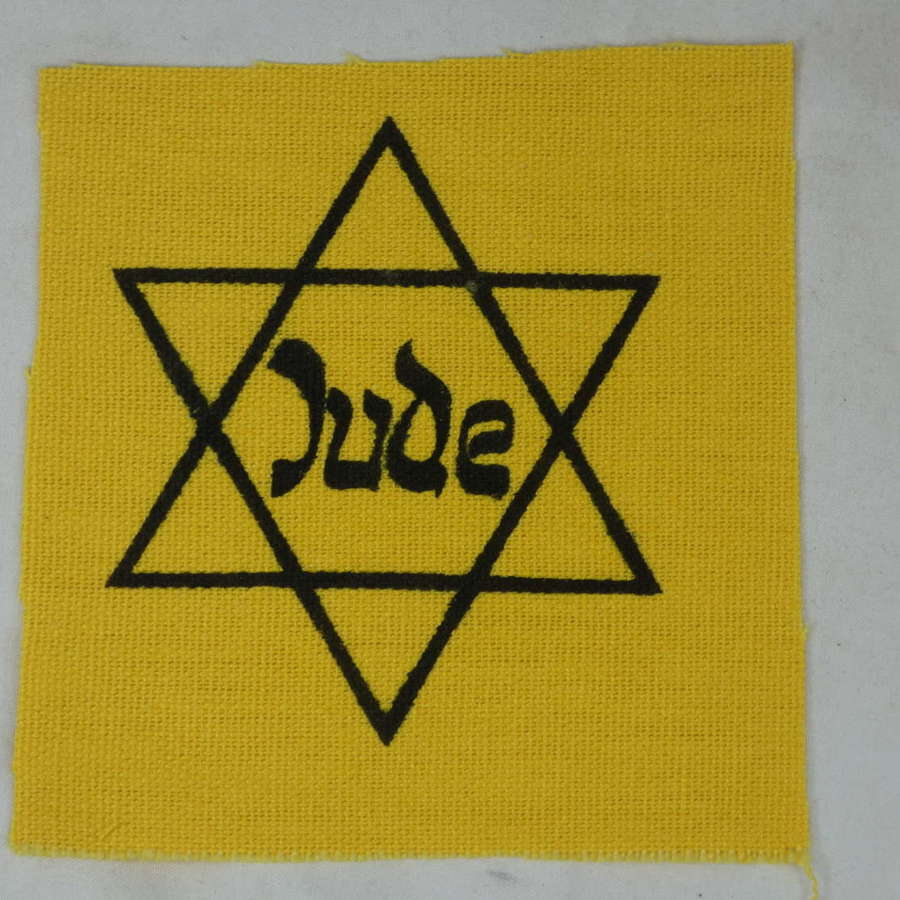 WW2 Replica Jewish Star Patch