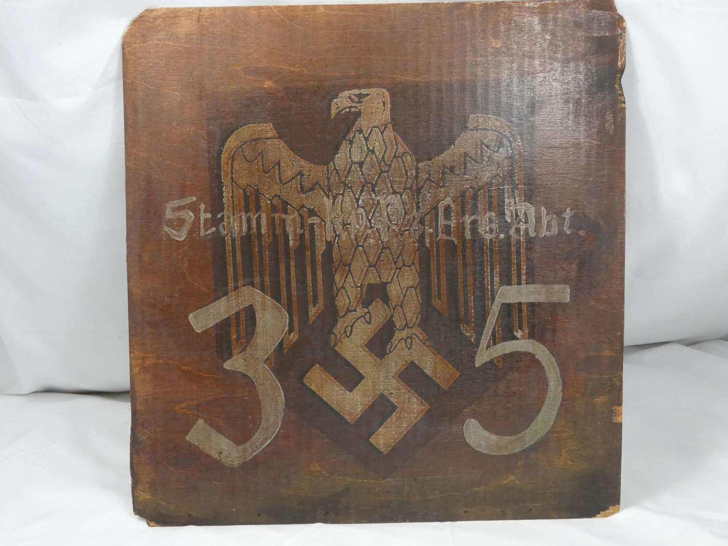 WW2 German Barracks Sign