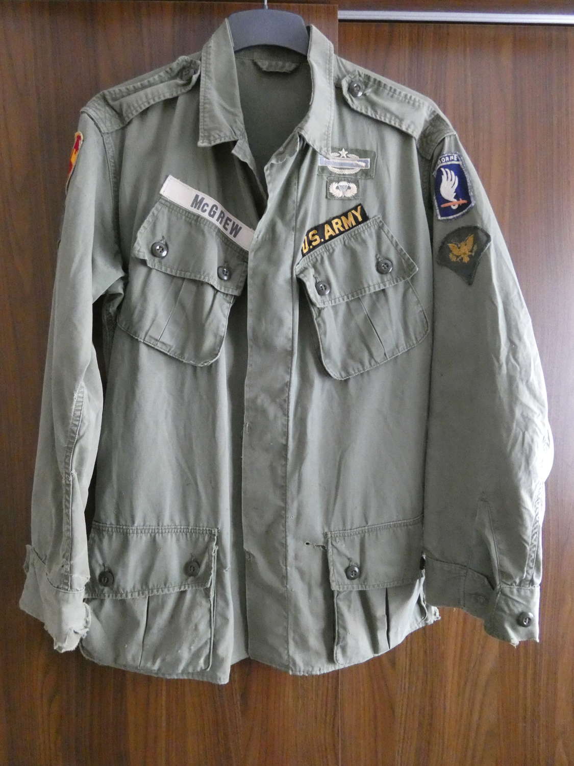 Very Rare U.S. Vietnam War 1st Pattern Tropical Jacket