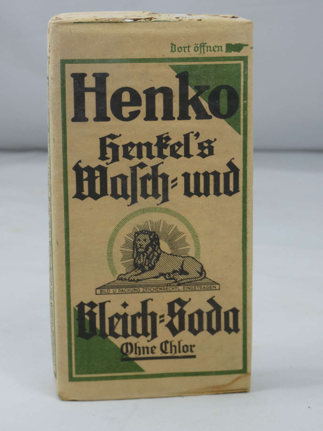 WW2 German Henko Soda With Contents