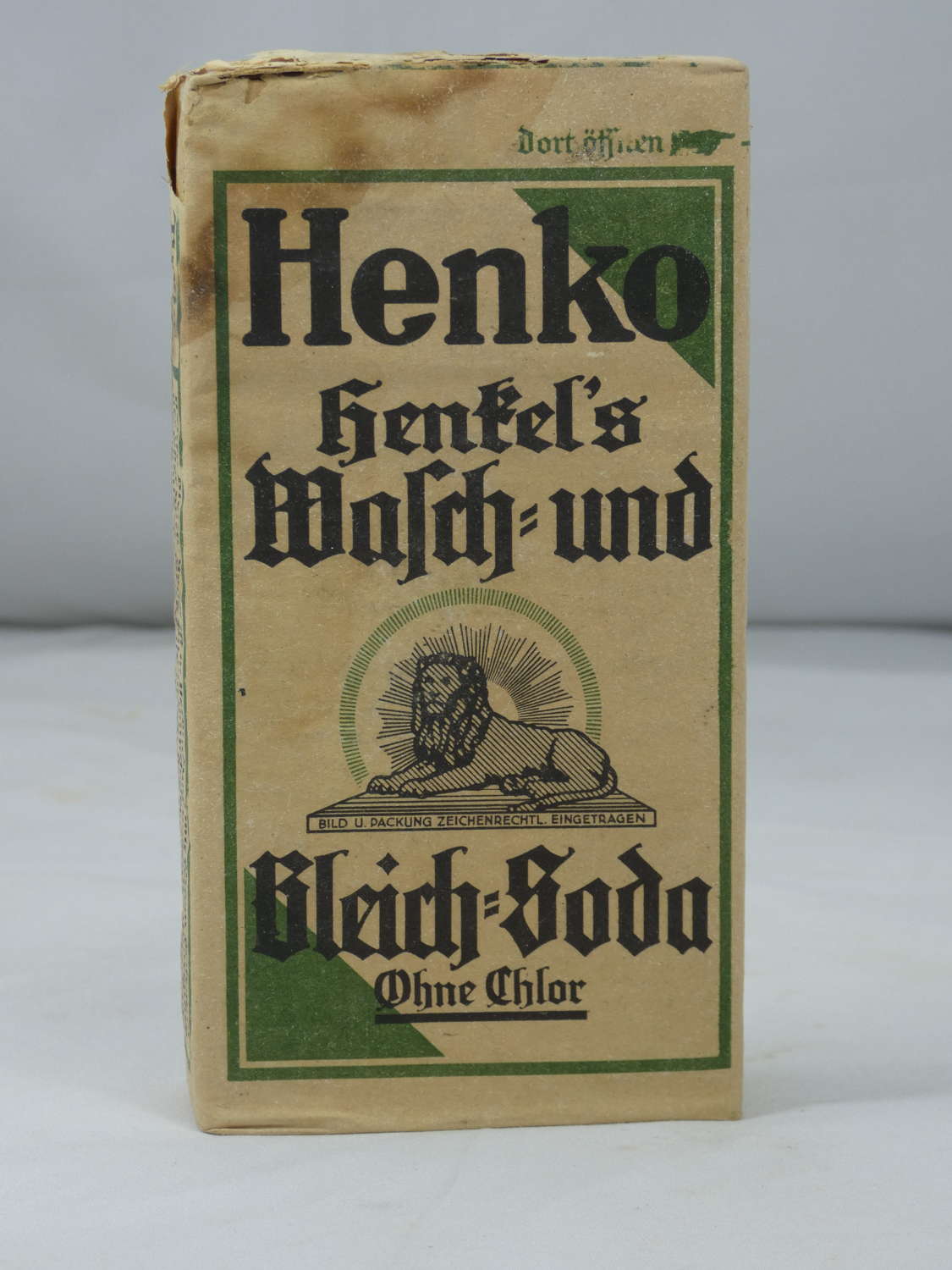 WW2 German Henko Soda With Contents