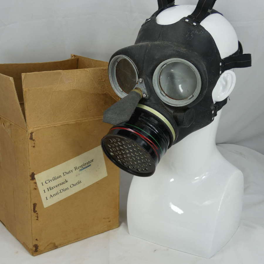 WW2 British ARP Duty Gas Mask