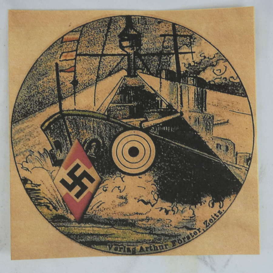 WW2 German Hitler Youth Markmanship Target