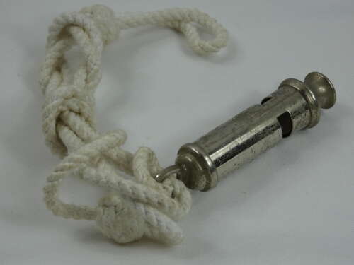WW2 British ARP Marked Whistle