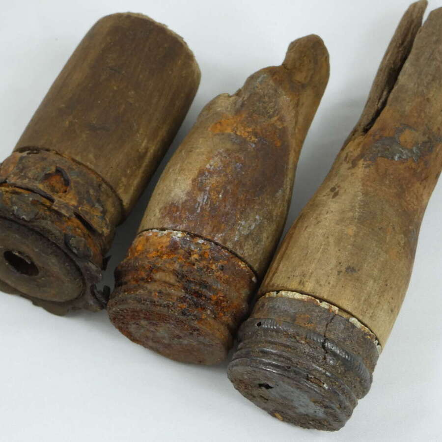 WW1 and WW2 German Stick Grenade Ends