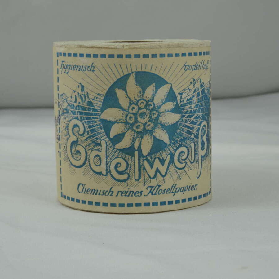 WW2 German Toilet Paper Edelweiss Klosettpaper