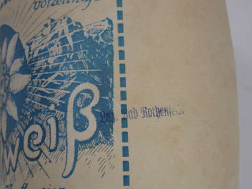 WW2 German Toilet Paper Edelweiss Klosettpaper