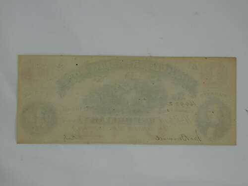 American One Dollar Note From The Civil War