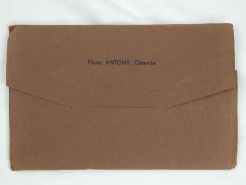 WW1 Post Cards In Paper Wallet Of Ostende Belgium