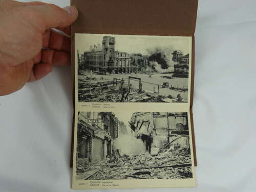 WW1 Post Cards In Paper Wallet Of Ostende Belgium