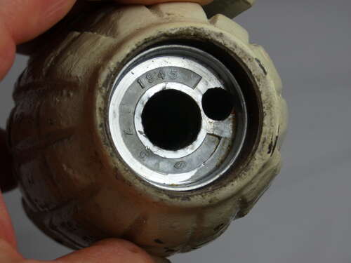 WW2 British No36 Mills Practice Hand Grenade