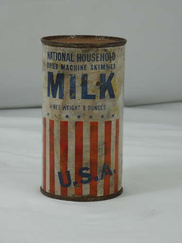 WW2 U.S. Dried Milk In A Tin