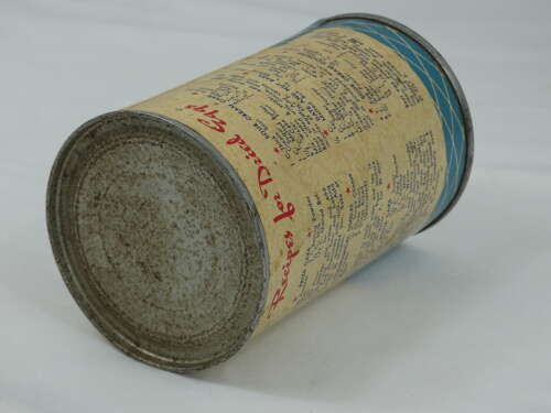 WW2 Dried Eggs In A Tin, Full Contents