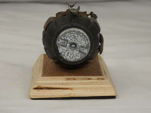 WW2 British No36 Mills Cut-Away Grenade Made Into A Pen Holder