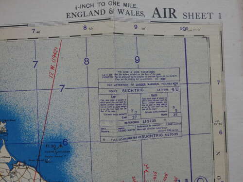 WW2 British Air Map