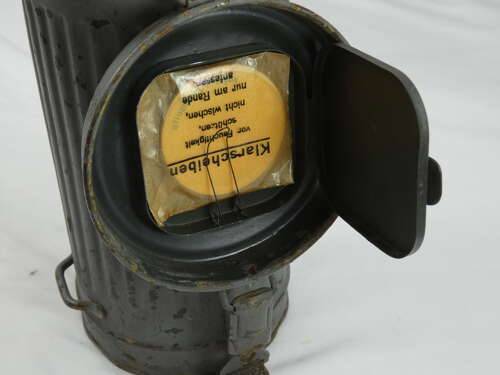 WW2 German Afrika Korps Gas Mask And Canister