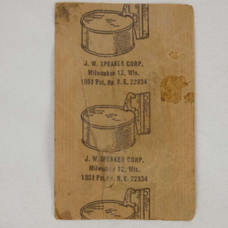 WW2 U.S. Army Soldiers Tin Opener