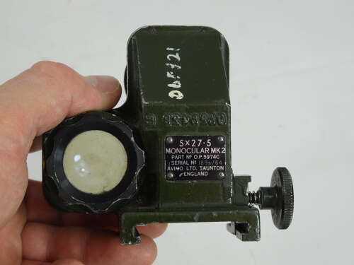 British Post War Gun Sight Monocular