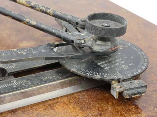 WW2 British R.A.F. Navigators Plotting Board