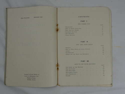 WW2 British Weapons Hand Book