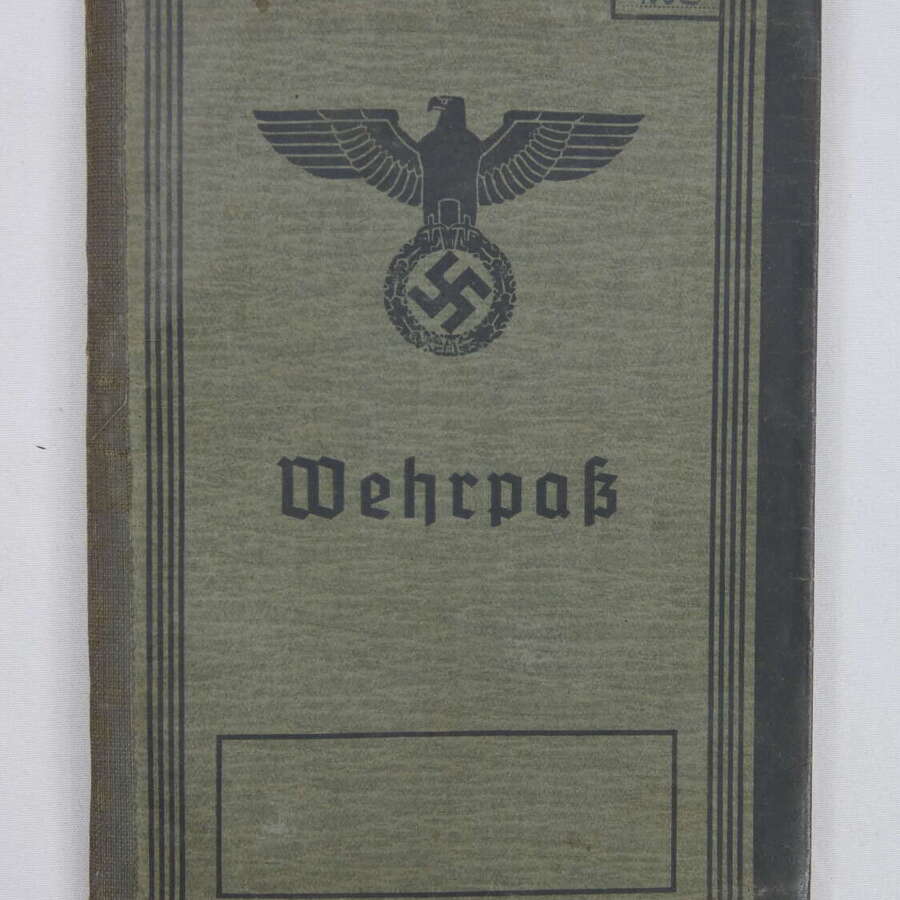 WW2 German Army Wehrpass