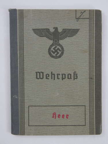 WW2 German Army Wehrpass