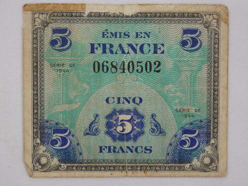 Original Invasion Note Dated 1944 ( D - day )