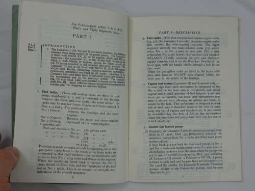 WW2 British Pilots Notes
