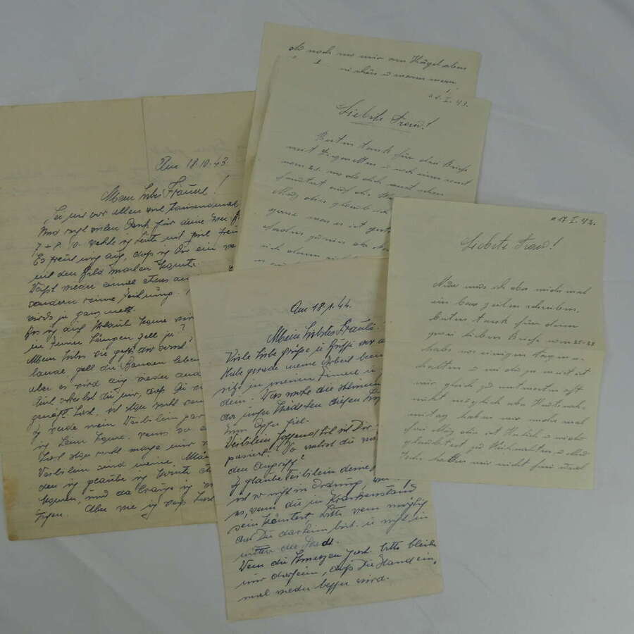 WW2 German Soldiers Letters