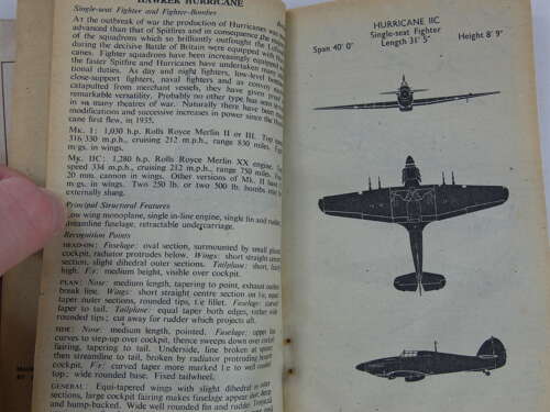 WW2 British Aircraft Recognition Pocket Book
