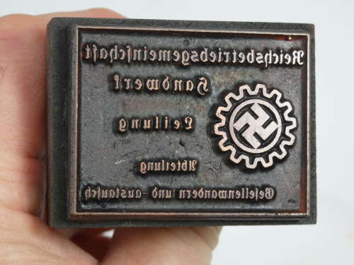 WW2 German Original Ink Stamper