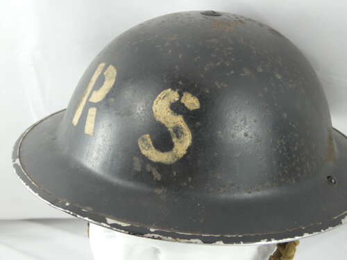 WW2 British Blitz Civil Defence Helmet