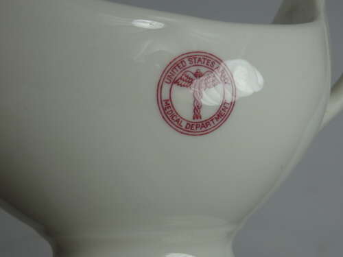 WW2 U.S. Army Medical Department Gravy Boat Jug