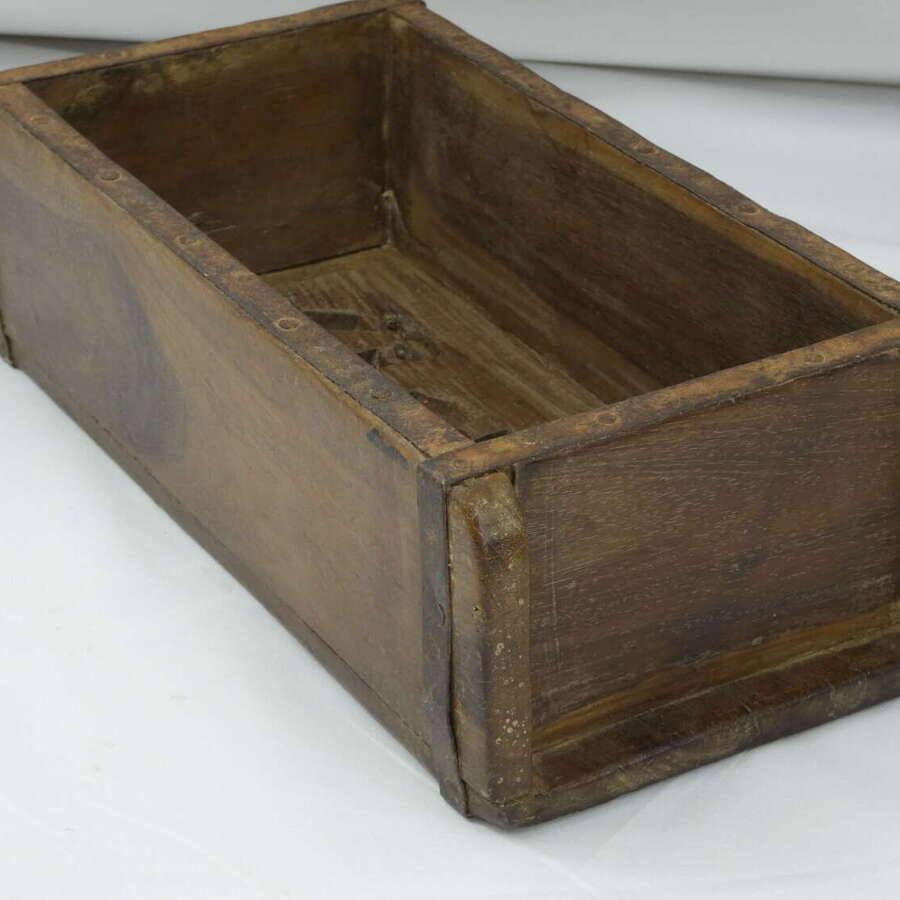 Vintage Hard Wood Indian Brick Mould