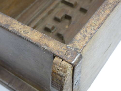 Vintage Hard Wood Indian Brick Mould
