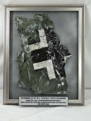 WW2 German Junkers JU 87 Luftwaffe Aircraft Panel