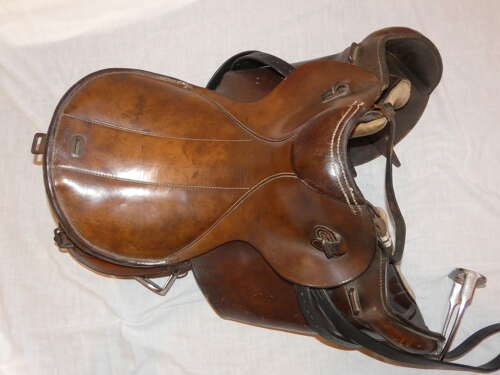 WW2 German Third Reich Wehrmacht Saddle - 1944