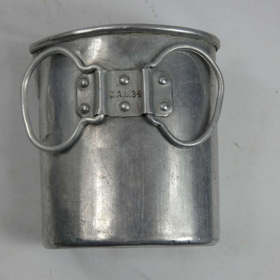 Rare Early WW2 German Water Bottle Cup